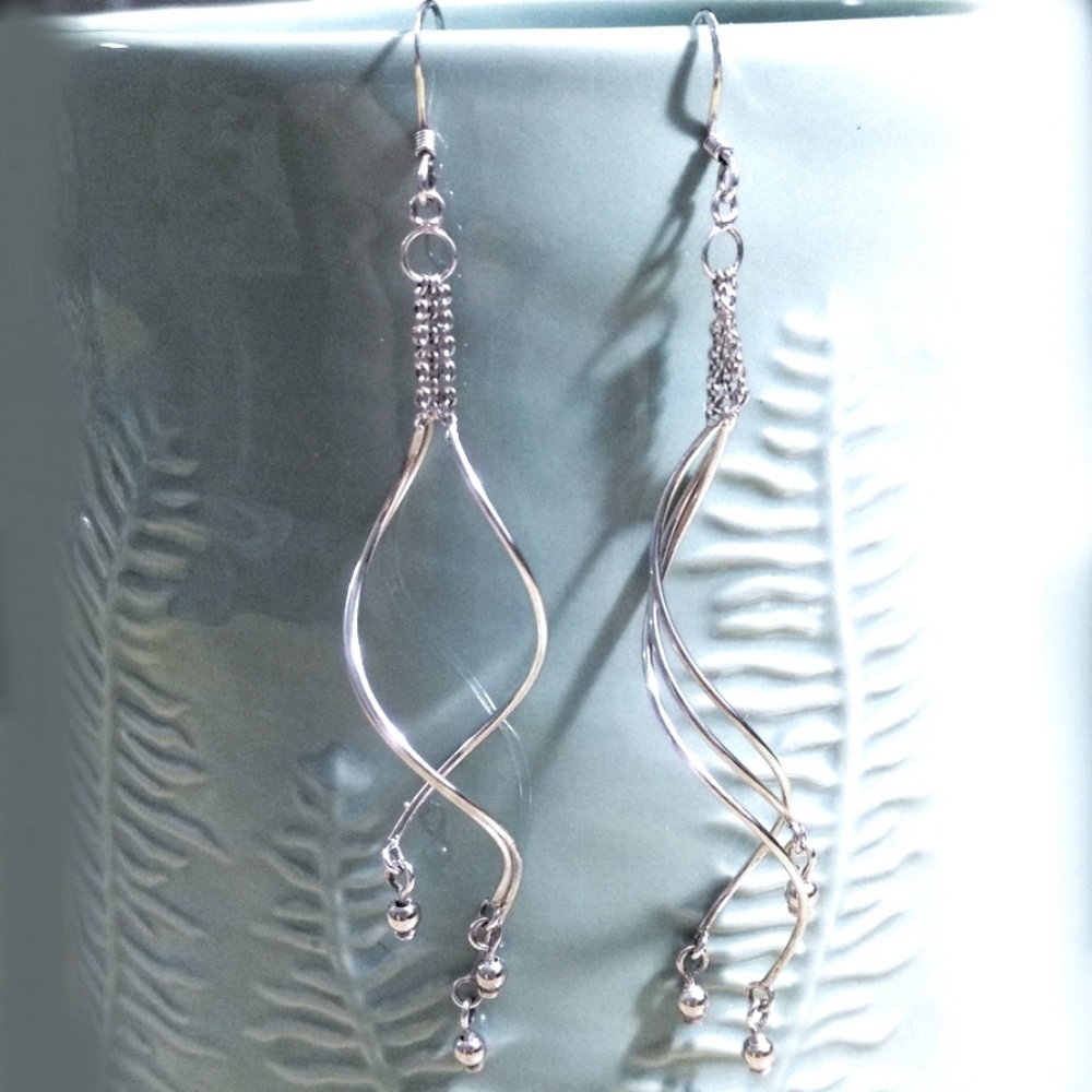 Sterling silver earrings